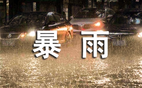 關(guān)于暴雨作文