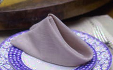 餐巾布的使用禮儀