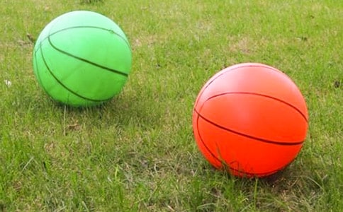 小班體育游戲:《好玩的皮球》