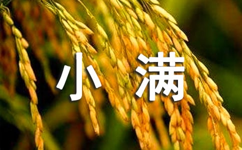 關(guān)于小滿節(jié)氣的詩句