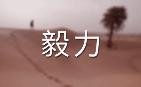 關(guān)于毅力的諺語
