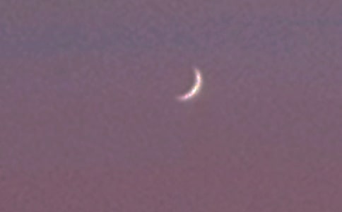 夜晚的月亮作文400字